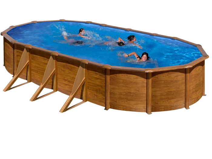 Pool Basic Trälook 20893 L 
